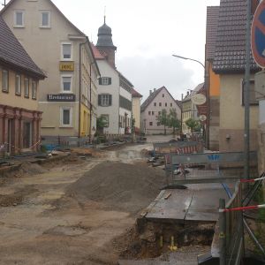 Gerabronn Stadtmitte Hauptstraße 2013