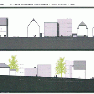 Planung des städtebaulichen Konzepts