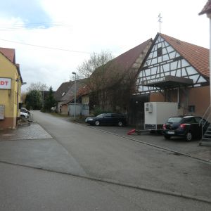 Zehnthof vor dem Abbruch