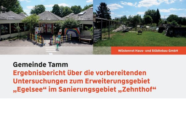 Tamm Titelblatt "Egelsee"