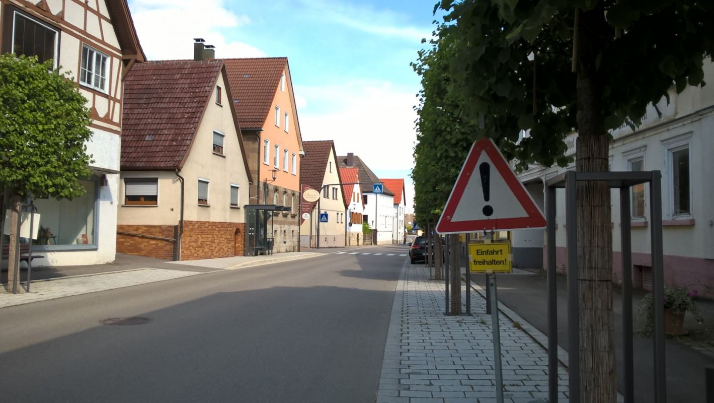 Gerabronn Stadtmitte Hauptstraße