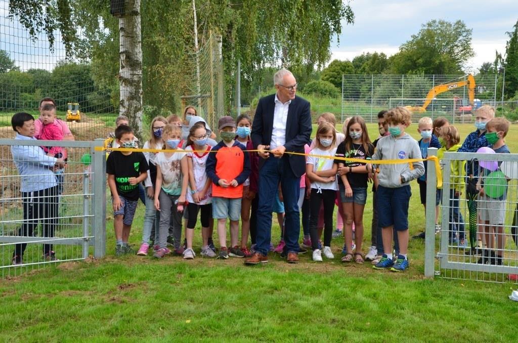 Einweihung Spielplatz