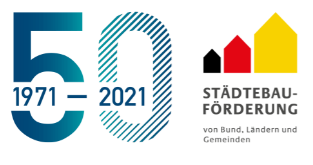 Logo von 50 Jahre Städtebauförderung