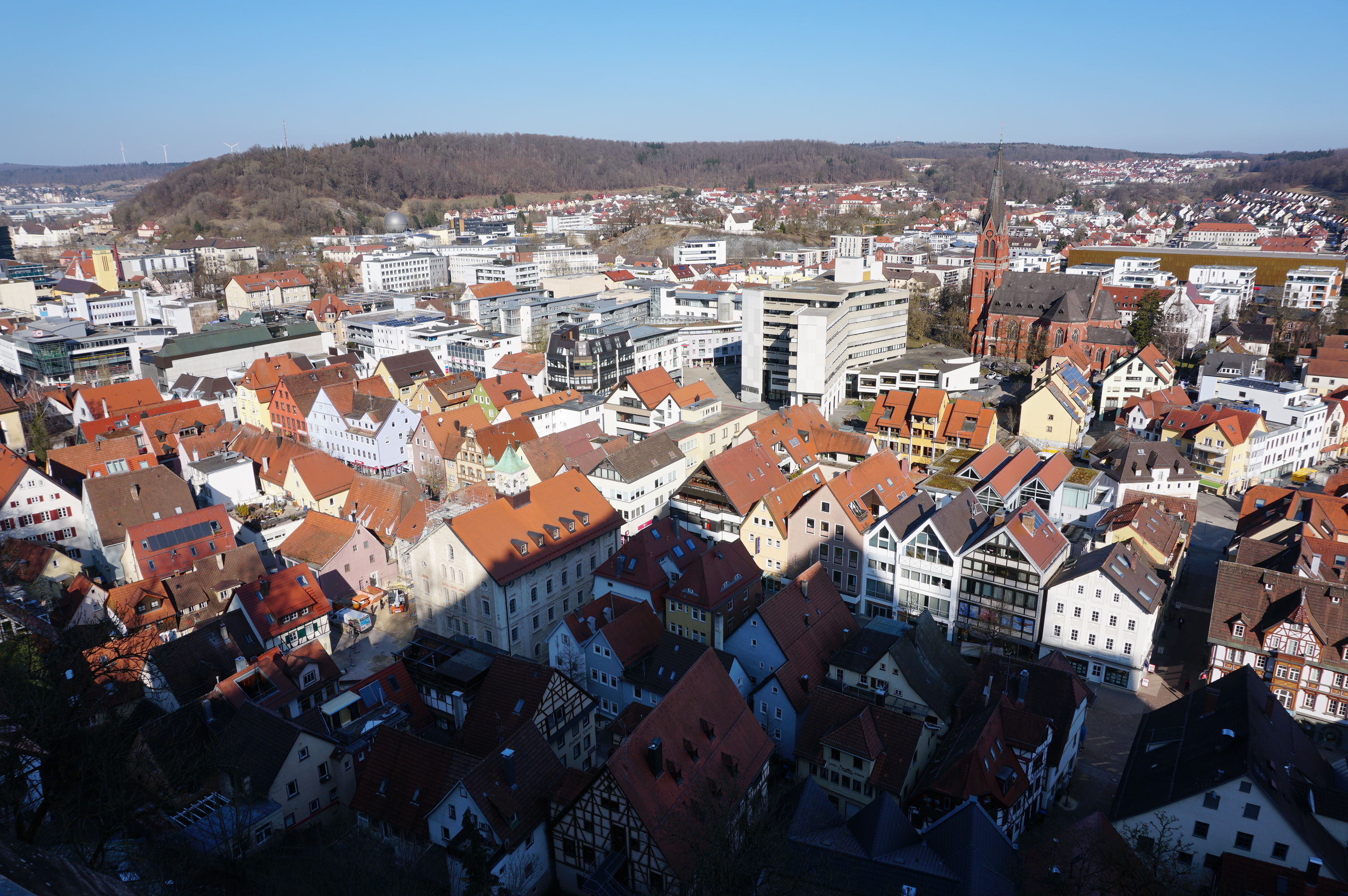 Heidenheim von oben