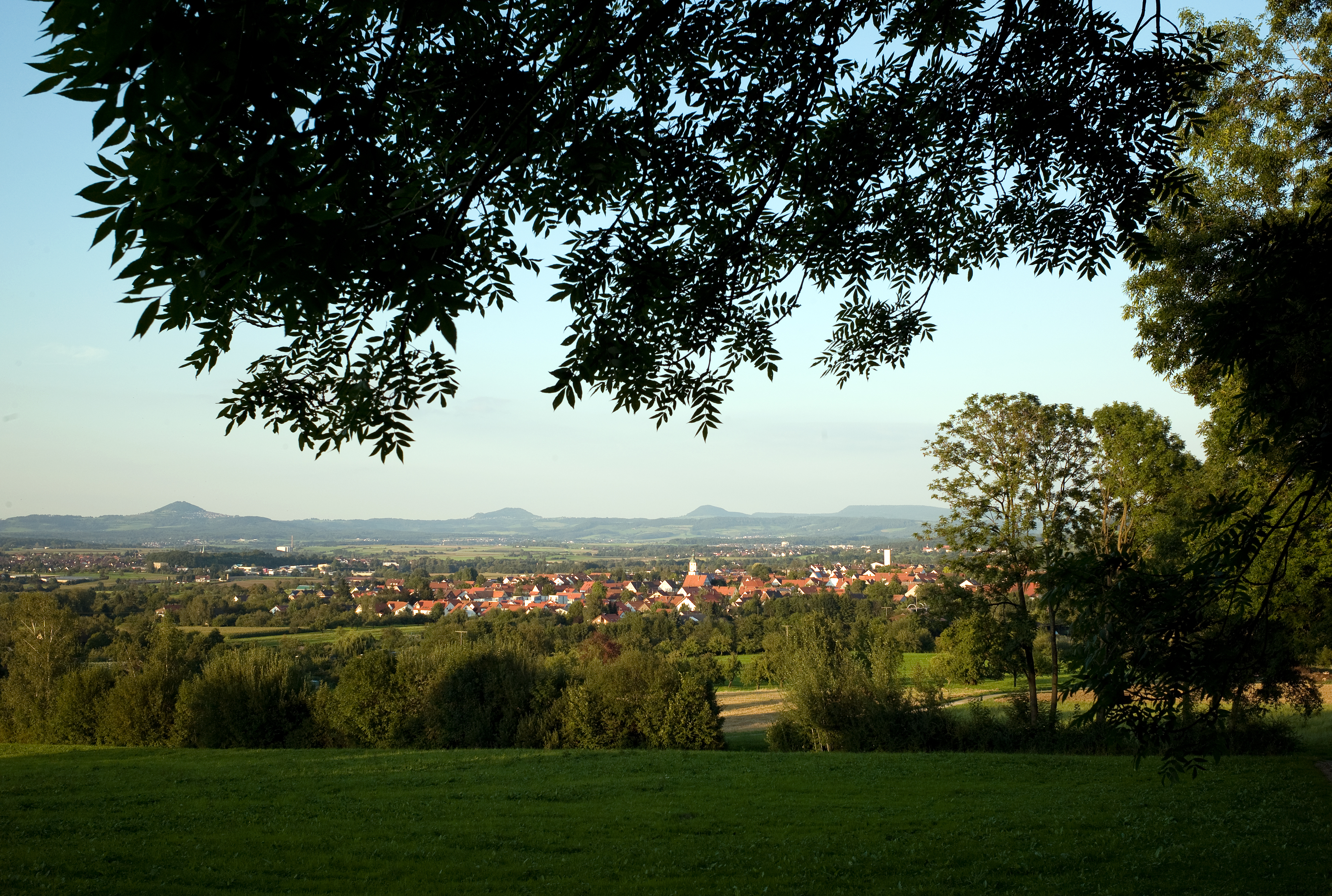 Dürnau aus der Ferne