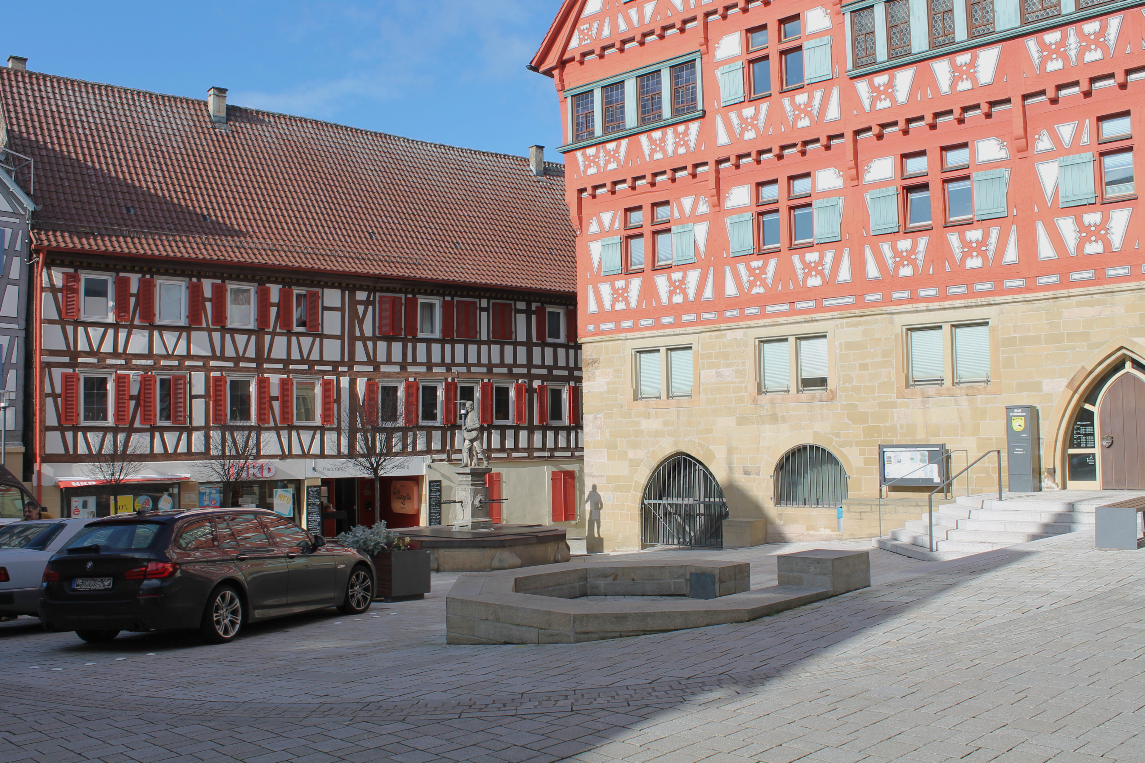 Großbottwar Marktplatz