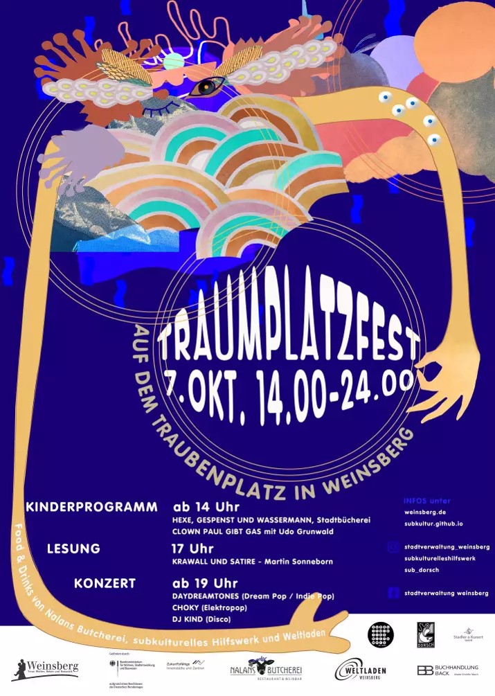 Plakat Traumplatzfest Weinsberg