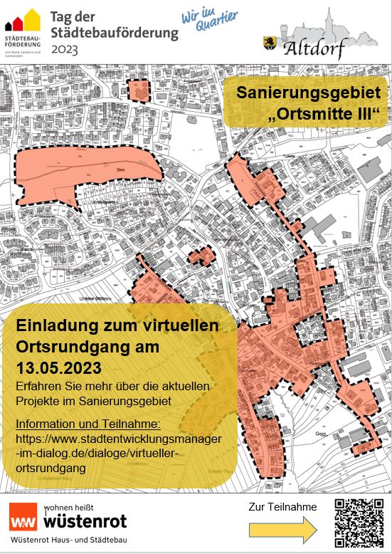 Einladung Tag der Städtebauförderung 2023